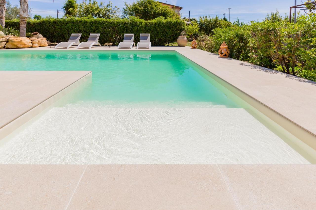 Villa Suq With Pool, Parking & Wifi Noto Exterior foto